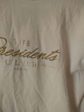 The president club t shirt size 10