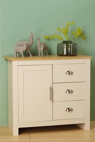 Sheborne small sideboard cream