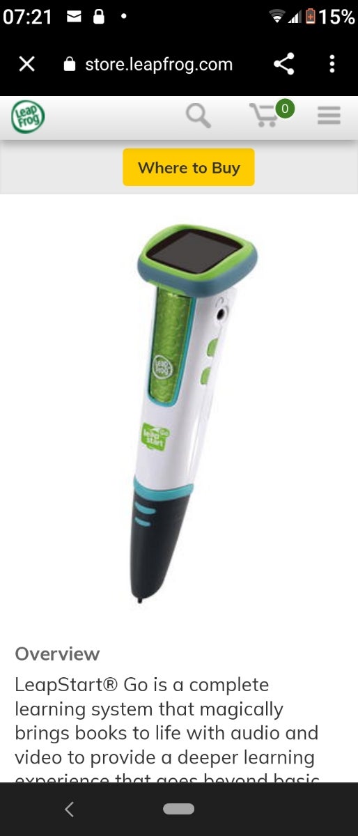 leapfrog Electronic Pen