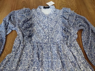 Blue Floral maxi dress